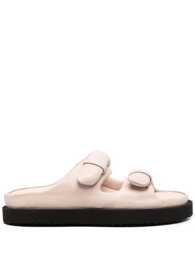 Officine Creative Chora Double-strap Sandals In Nude