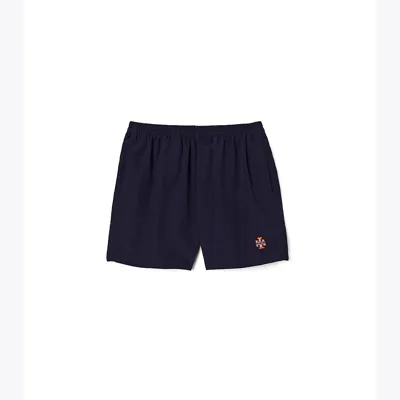 Tory Sport Easy Performance Nylon Shorts In Tory Navy