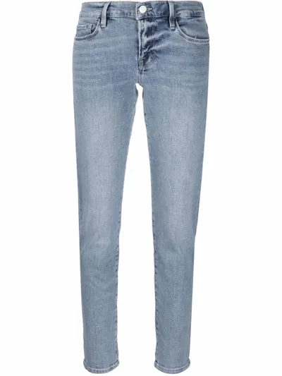 Frame Le Garcon Slim-fit Jeans In Blau