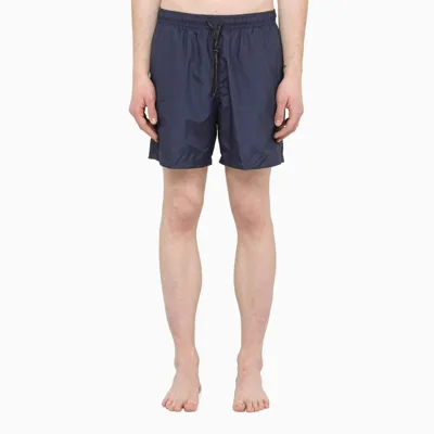 Drumohr Navy Blue Beachwear Boxer