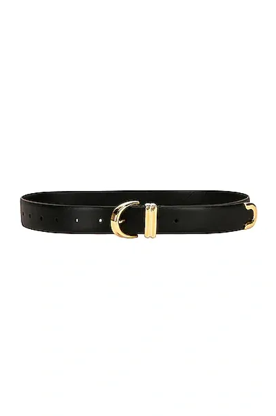 Khaite Skinny Bambi Belt In Black