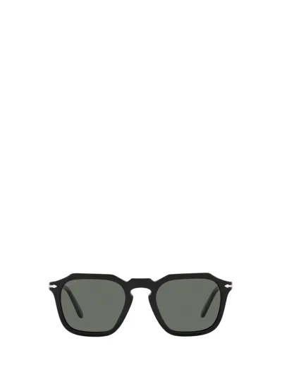 Persol Square Frame Sunglasses In Black