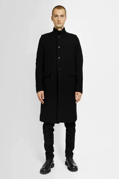 Poème Bohèmien Coats In Black