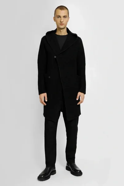 Poème Bohèmien Coats In Black