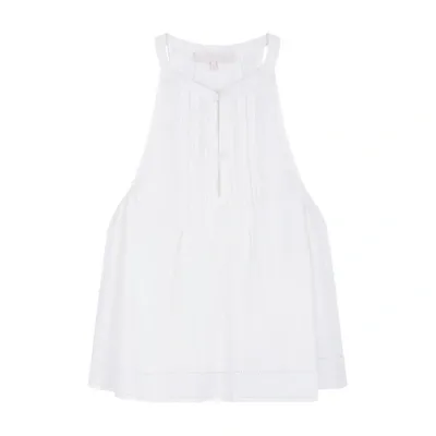 Vanessa Bruno Tidgy Sleeveless Blouse In Ecru