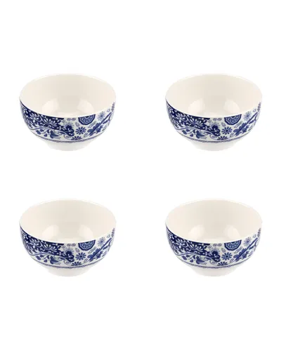 Spode Brocato 4.3" Bowls, Set Of 4