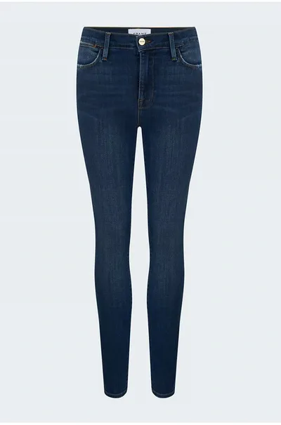 Frame Le High Skinny High-rise Stretch-denim Jeans