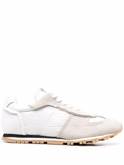 Maison Margiela Logo Low-top Sneakers In Neutrals