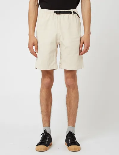 Gramicci Twill G-shorts Beige In Greige