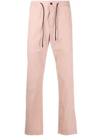 Pt Torino Drawstring-waist Four-pocket Chinos In Rosa