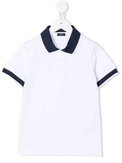 Il Gufo Cotton Polo Shirt In White