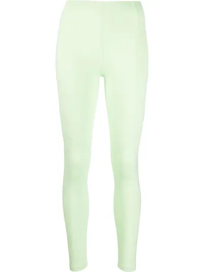 Y-3 Green Recycled Nylon Sport Leggings