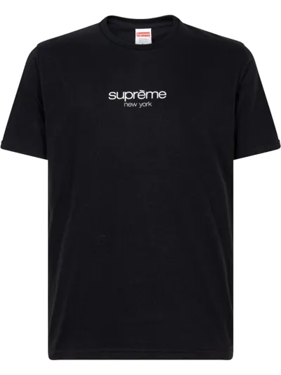 Supreme Classic Logo T-shirt In Black