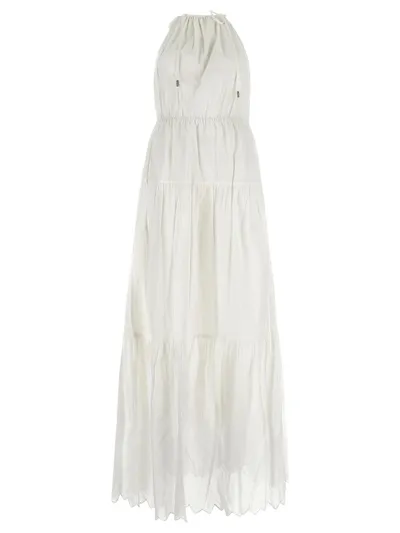 Michael Michael Kors White Sleeveless Dress