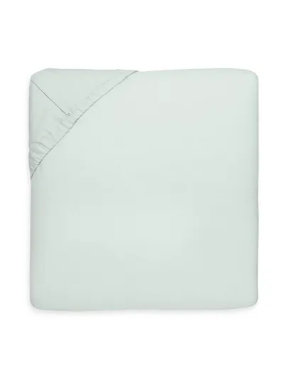 Sferra Celeste Fitted Sheet In Silver Sage