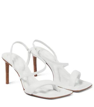 Jacquemus Les Sandales Limone In White