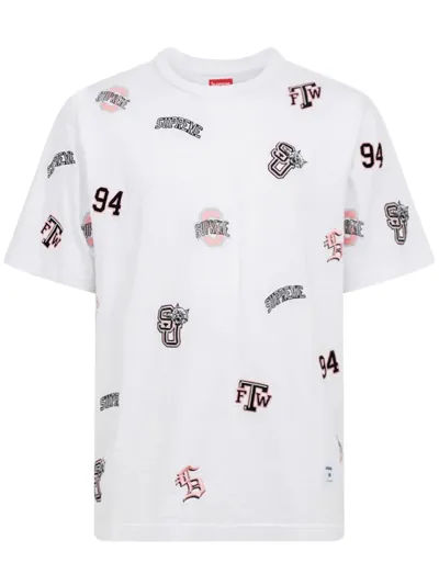 Supreme University Short-sleeve T-shirt In White