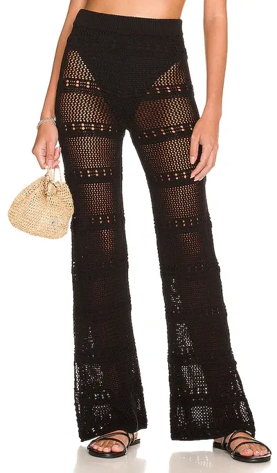 Tularosa Hayden Crochet Pant In Black