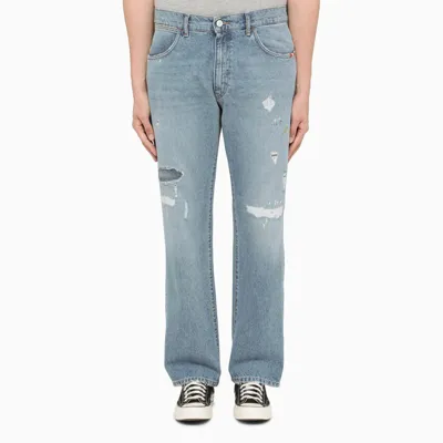 Amish Denim James Blue Trousers