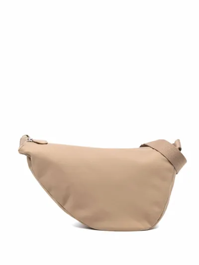 The Row Banana-shape Shoulder Bag In Beige