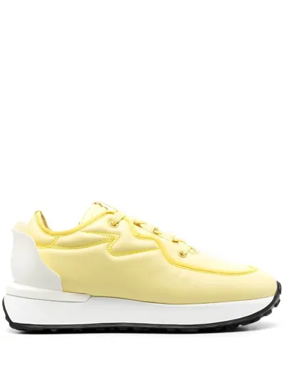 Le Silla Petalo Chunky Sole Trainers In Gelb