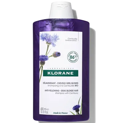 Klorane Anti-yellowing Shampoo With Centaury 13.5 Fl. oz