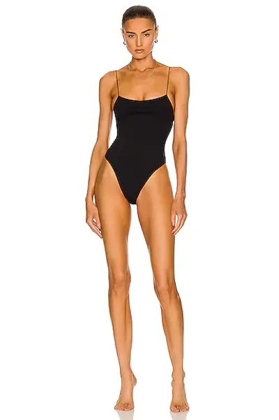 Tropic Of C Lvr Sustainable The C One Piece Swimsuit In Black