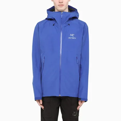 Arc'teryx Beta Lt Hooded Jacket In Blue