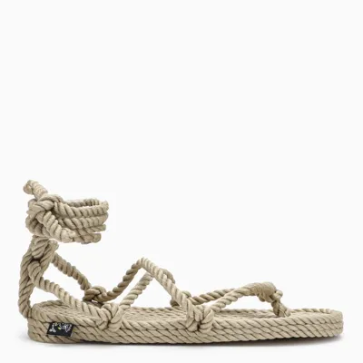 Nomadic State Of Mind Beige Rope Romano Low Sandals