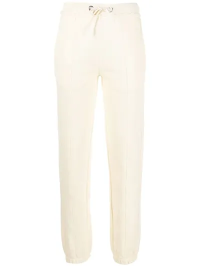 Helmut Lang Drawstring Track Pants In Yellow