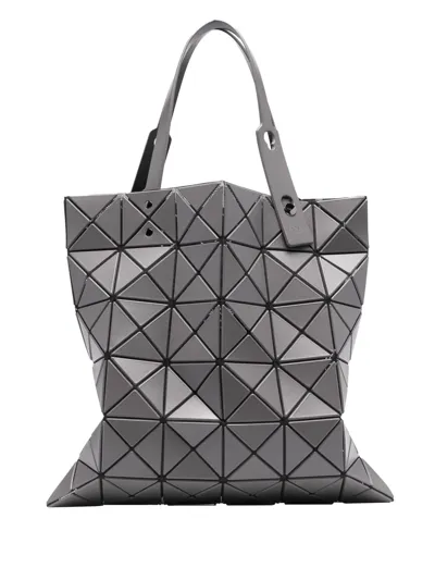 Bao Bao Issey Miyake Geometric Panelled Tote Bag In Grau