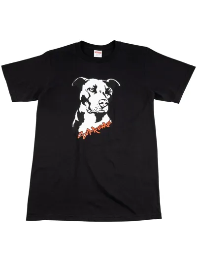 Supreme Pitbull T-shirt "ss20" In Black