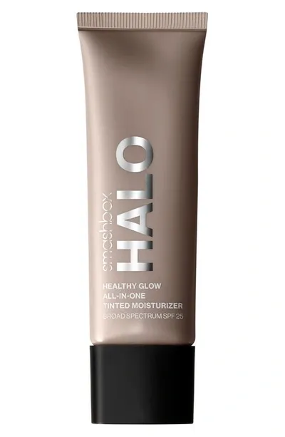 Smashbox Halo Healthy Glow Tinted Moisturizer Broad Spectrum Spf 25 With Hyaluronic Acid Tan Medium Dark 1.4 