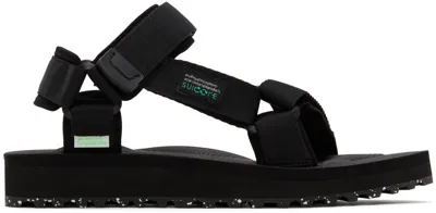 Suicoke Black Depa-2cab-eco Sandals