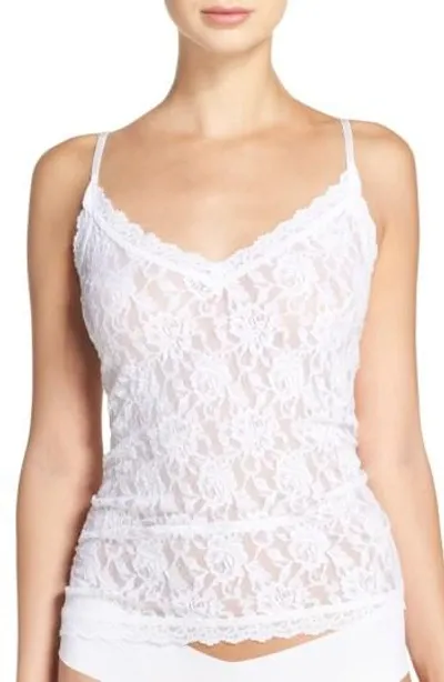 Hanky Panky Signature Lace V-front Camisole In White