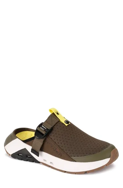 Spyder Ranger Water-repellent Mule Sneaker In Olive Green