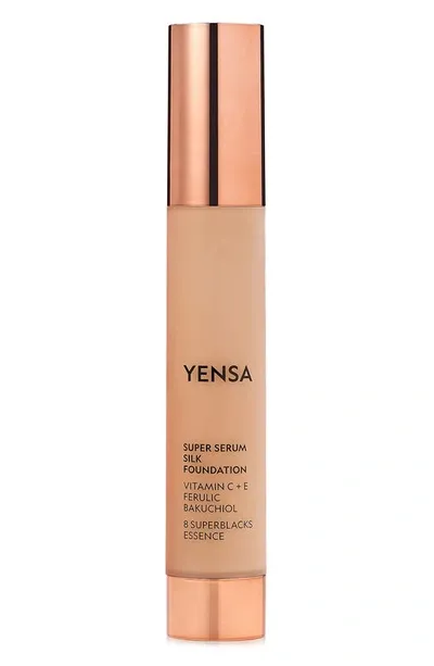 Yensa Super Serum Silk Foundation In Medium Golden