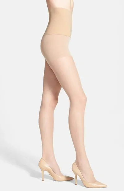 Commando The Essential Control Sheer Pantyhose In Medium Beige