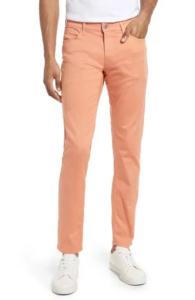 Brax Chuck Slim Fit Five Pocket Pants In Peach