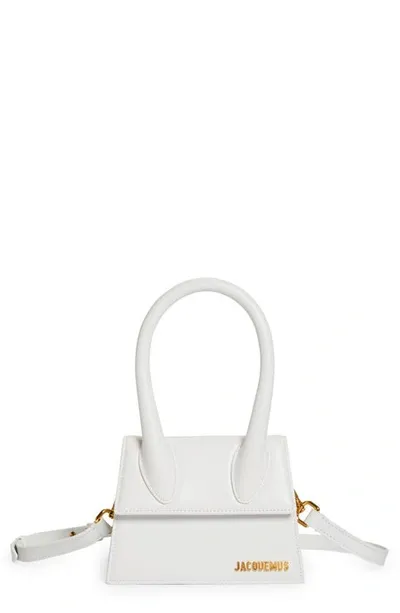 Jacquemus Le Chiquito Moyen Crossbody In White