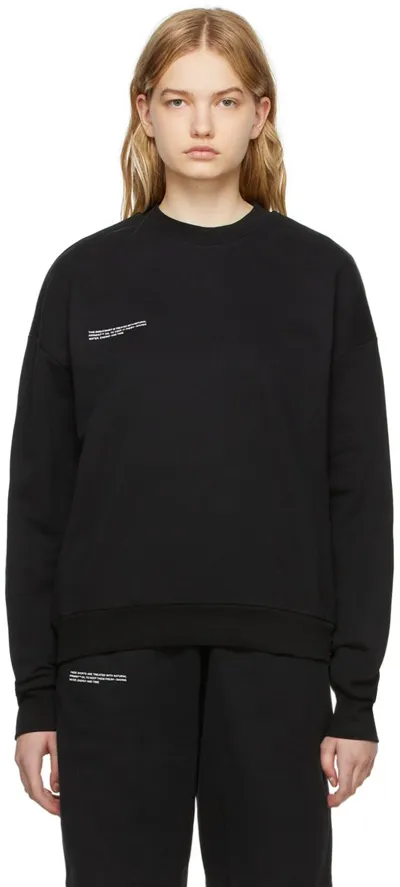 Pangaia Organic Cotton 365 Sweatshirt In Black