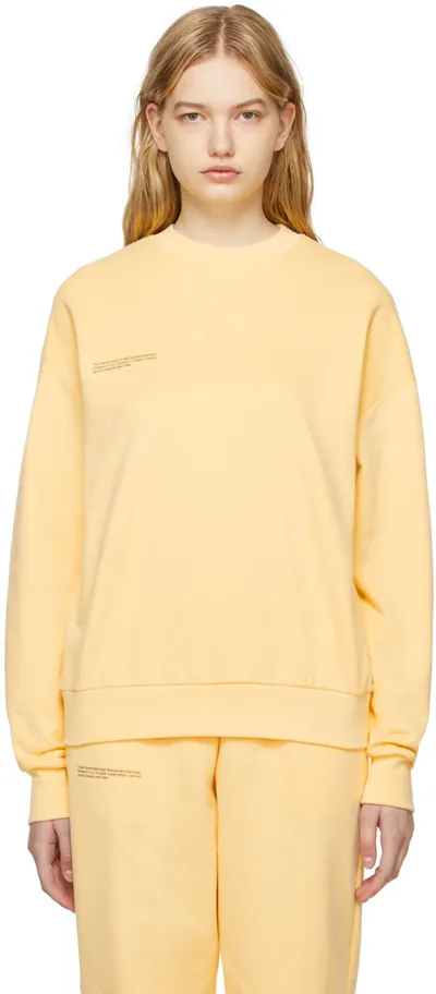 Pangaia Yellow 365 Sweatshirt In Buttercup Yellow