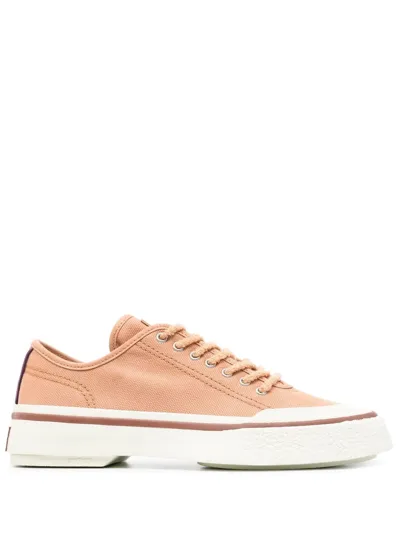 Eytys Orange Laguna Low-top Sneakers In Neutrals