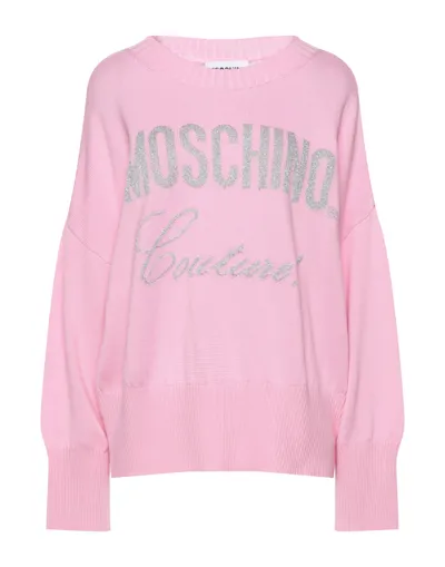 Moschino Sweaters In Pink