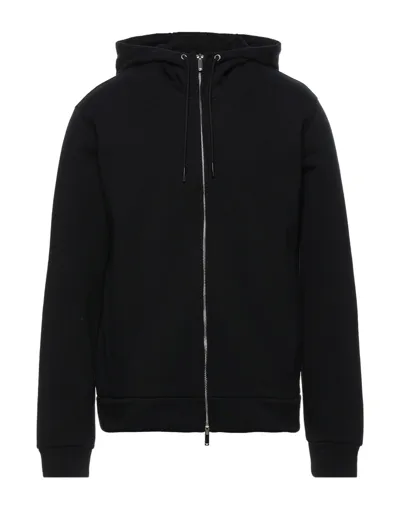 Emporio Armani Sweatshirts In Black