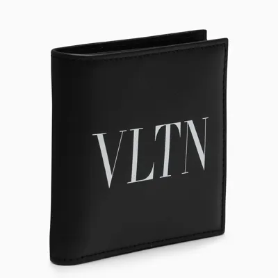 Valentino Garavani Black Horizontal Wallet