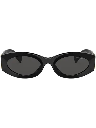 Miu Miu Cat-eye Sunglasses In Black