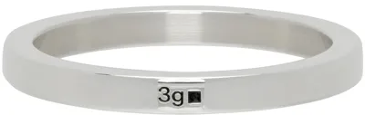 Le Gramme Silver 'le 3 Grammes' Ribbon Ring