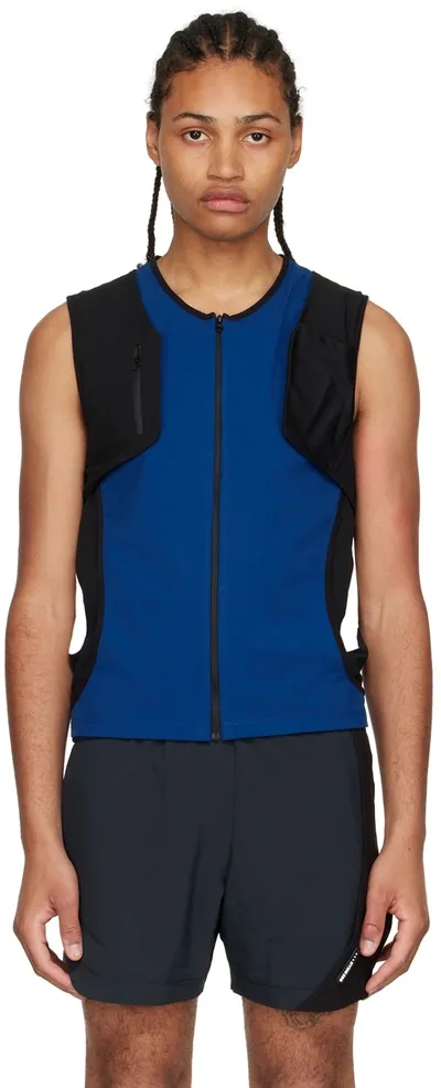 Hyein Seo Blue Polyester Vest