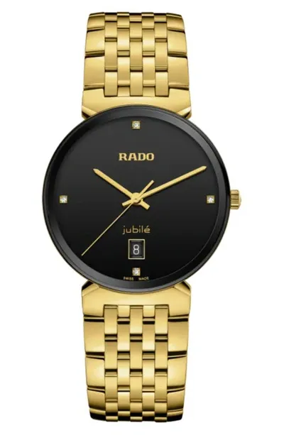 Rado Florence Diamond Bracelet Watch, 30mm In Gold